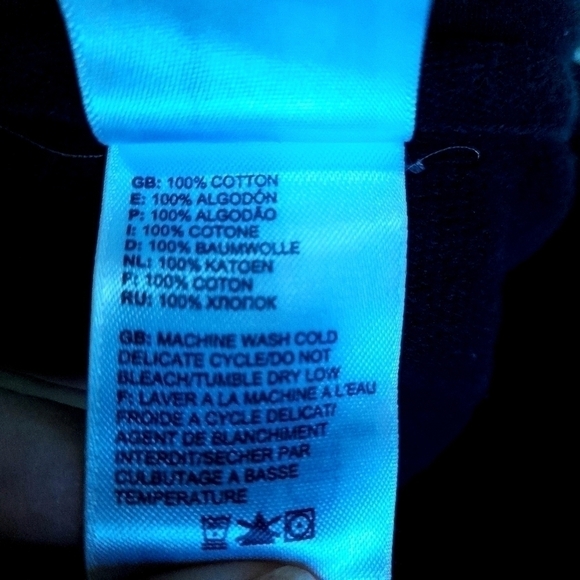 THE NORTH FACE Hoodie RARE Embroidered Size Medium black - Picture 13 of 13